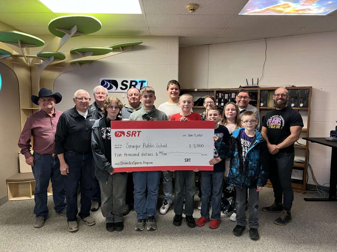 SRT donation supports Sawyer School drone, esports program News